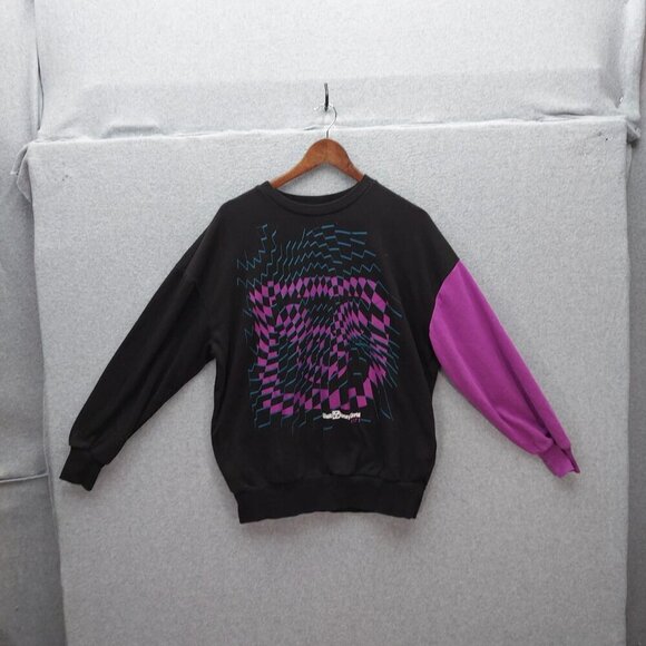 Disney Black & Purple Graphic Sweatshirt see measurement - Picture 1 of 4
